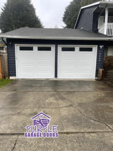 New Double Door Garage