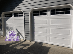 Double White Garage